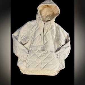 BANANA REPUBLIC Anorak jacket; size S; cream